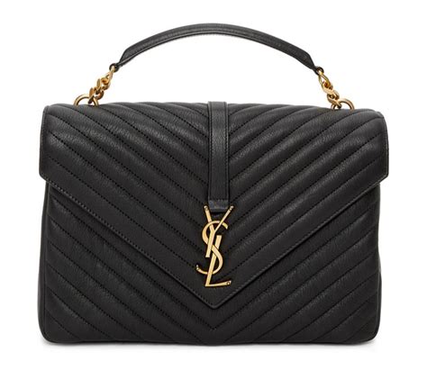 ysl college bag chevron|YSL envelope bag price.